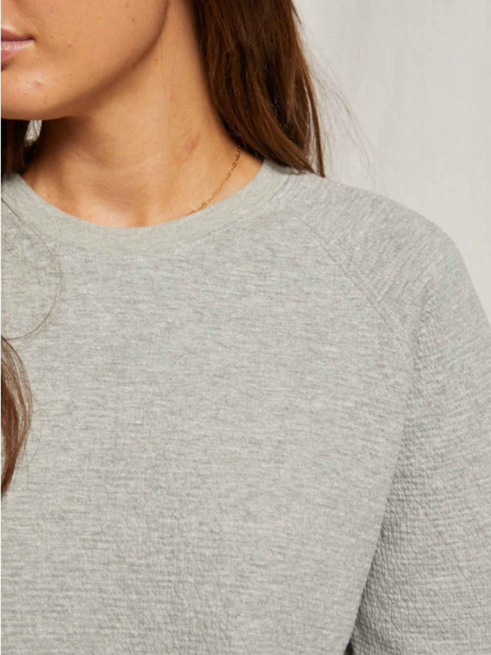 perfectwhitetee Allman Cotton Military Sweatshirt - Picture 2 of 8